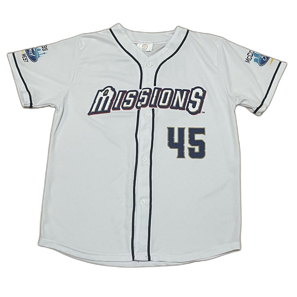 San Antonio Missions Baseball Jersey Medium Pedro Martinez Cleveland Guardians